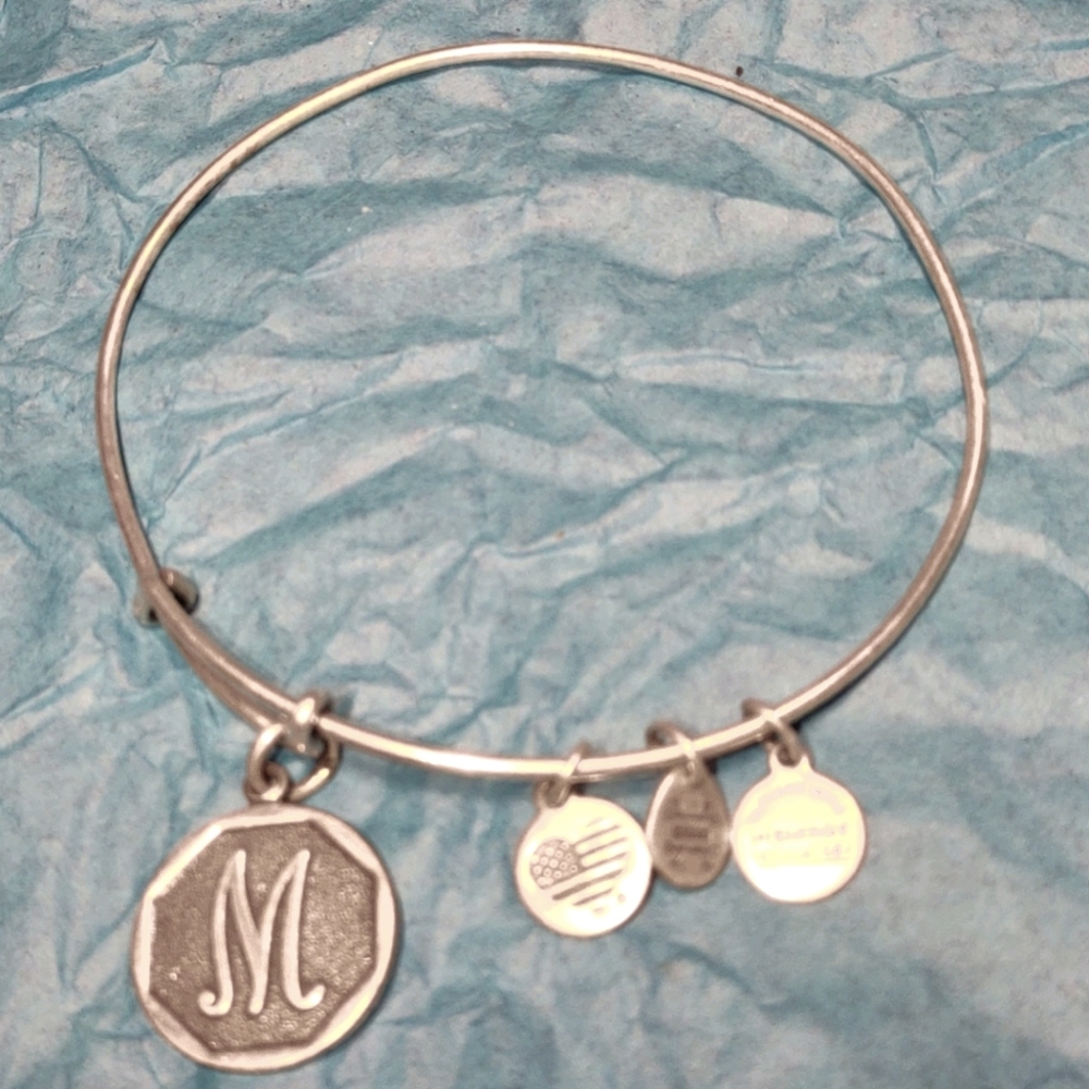 Alex & Ani Initial M Bracelet